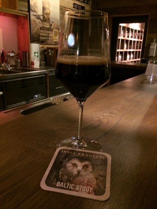 Insel-Brauerei Baltic Stout, Verkostung vom 04.01.2022