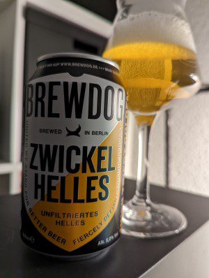 Brewdog Zwickel Helles, Verkostung vom 06.01.2022