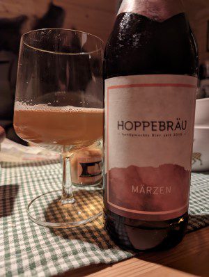 Hoppebräu Märzen, Verkostung vom 12.01.2022