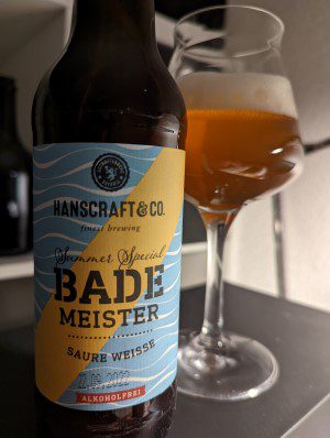 Hanscraft Bademeister Saure Weisse Alkoholfrei, Verkostung vom 20.01.2022