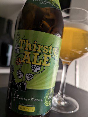 Weißenoher Thirsty Ale 2021, Verkostung vom 21.01.2022