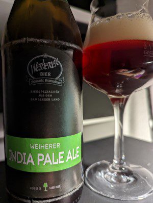 Weiherer India Pale Ale, Verkostung vom 28.01.2022