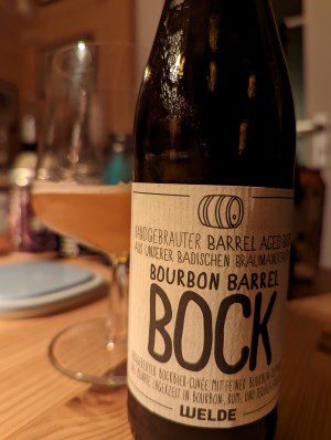 Welde Bourbon Barrel Bock, Verkostung vom 03.02.2022