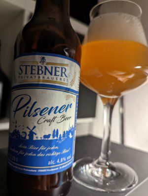 Stebner Pilsener, Verkostung vom 18.02.2022