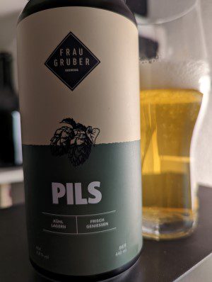 Frau Gruber Pils, Verkostung vom 11.03.2022