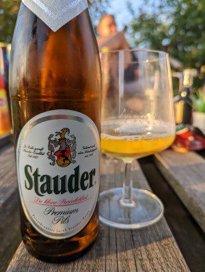Stauder Premium Pils, Verkostung vom 15.06.2022