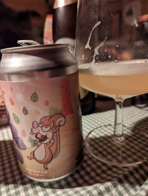 Eichhörnchen + Unverhopft Hazy in love, Verkostung vom 14.12.2022