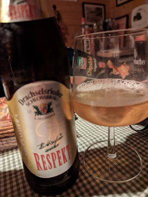 Drachselsrieder Schlossbräu Respekt, Verkostung vom 14.12.2022
