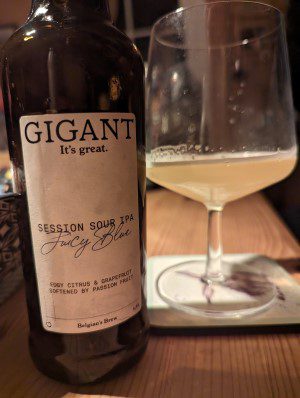 Gigant Session Sour IPA Juicy Blue, Verkostung vom 30.03.2023