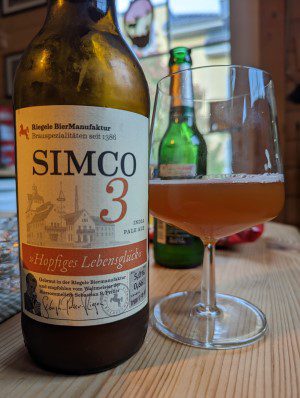 Riegele BierManufaktur Simco 3, Verkostung vom 20.04.2023