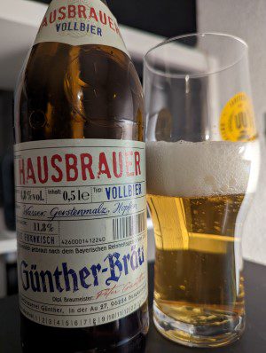 Günther-Bräu Hausbrauer, Verkostung vom 06.05.2023