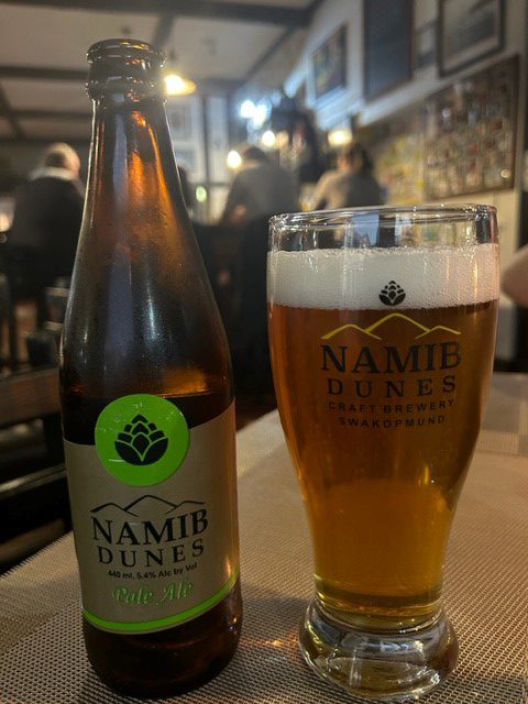 Namib Dunes Pale Ale, Verkostung vom 17.07.2023