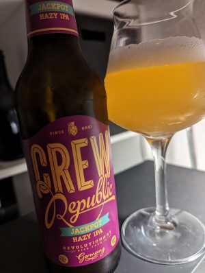 Crew Republic Jackpot Hazy IPA, Verkostung vom 28.07.2023