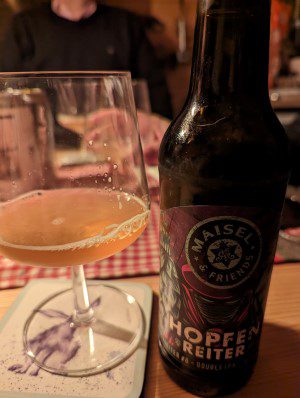 Maisel & Friends Hopfenreiter, Verkostung vom 01.12.2023