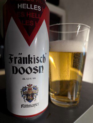 Rittmayer Fränkisch Doosn, Verkostung vom 08.08.2024