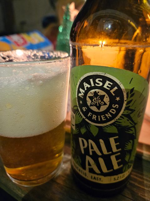 Maisel & Friends Pale Ale, Verkostung vom 30.12.2024