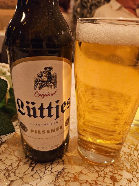 Lüttjes Pilsener, Verkostung vom 17.01.2025
