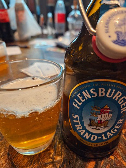 Flensburger Strand Lager, Verkostung vom 24.01.2025