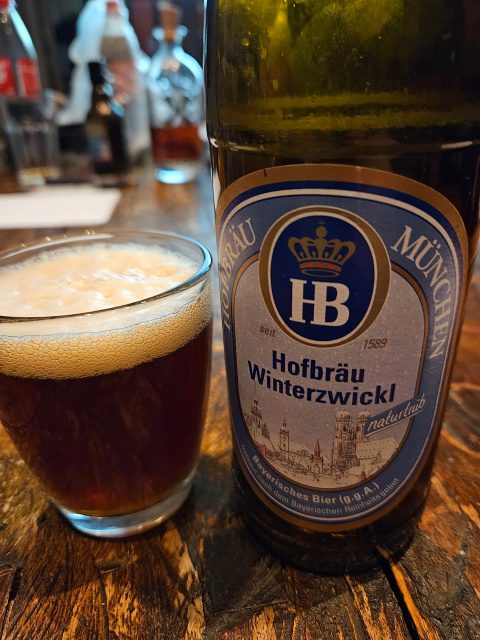 Hofbräu Winterzwickl, Verkostung vom 24.01.2025