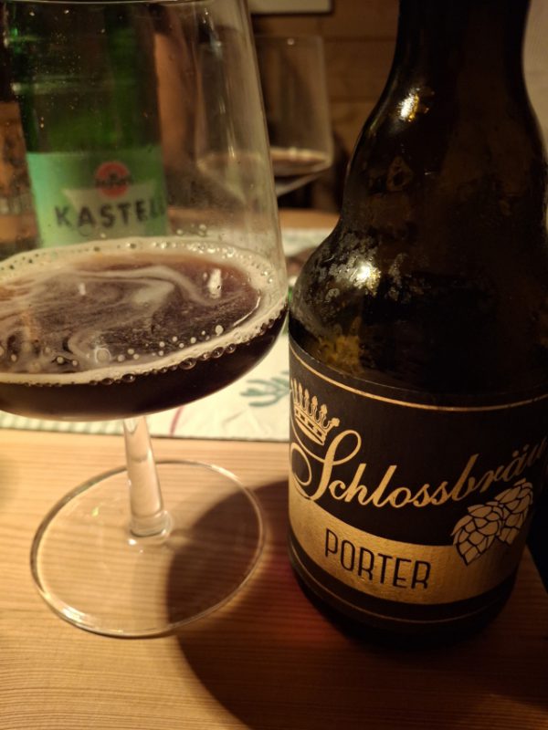 Schlossbräu Porter, Verkostung vom 03.09.2025