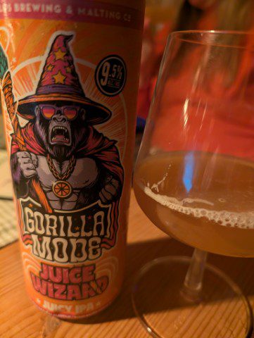 Gorilla Mode Juice Wizard Juicy IPA, Verkostung vom 29.12.2025