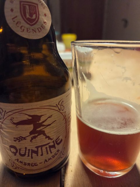 Qunitine Ambrée, Verkostung vom 01.01.2026