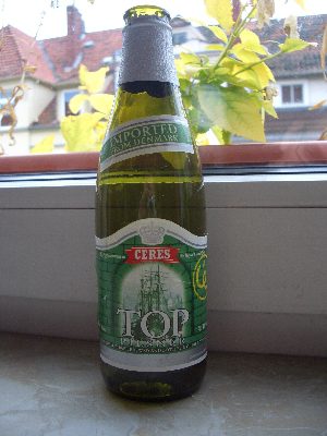 Ceres Top Pilsener, Verkostung vom 19.04.2004