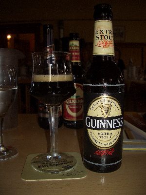 Guiness Extra Stout, Verkostung vom 23.10.2010