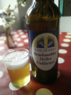 Kühler Krug Helles Unfiltriert