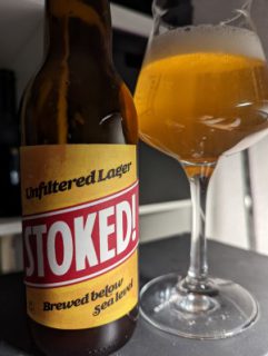 STOKED Unfiltered Lager