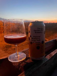 The Garden Imperial Blueberry, Orange Peel & Cacao Sour