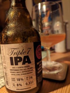 Brauprojekt 777 Triple 7 IPA